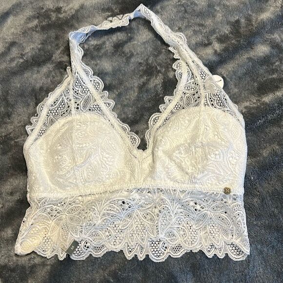Lucky Brand white bralette nwt size medium - Picture 1 of 5
